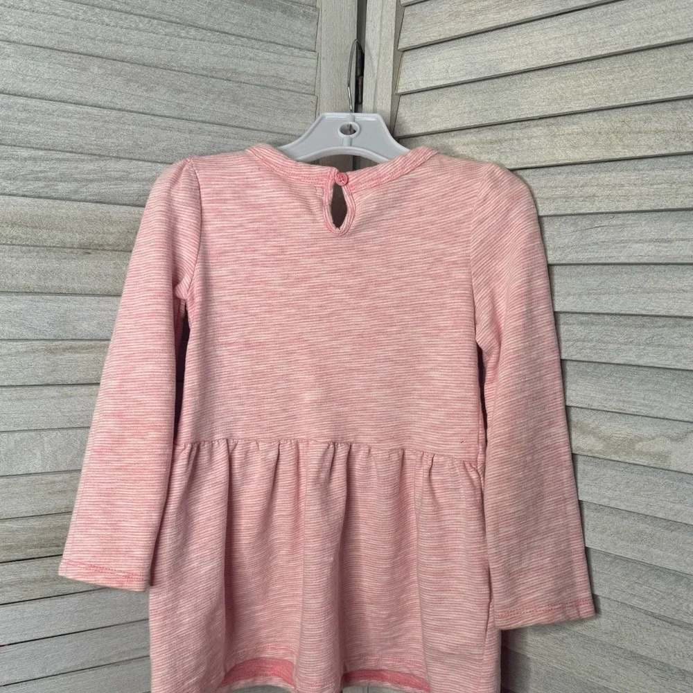 Circo Hot Pink Heathered Bird Dress/tunic. Size 4T. Great Condition.